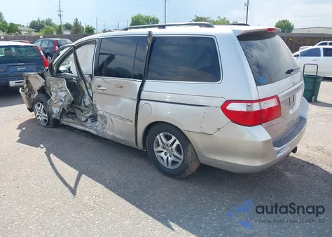 2007 Honda Odyssey Ex-L z USA, uszkodzony, nr VIN 5FNRL38737B414080